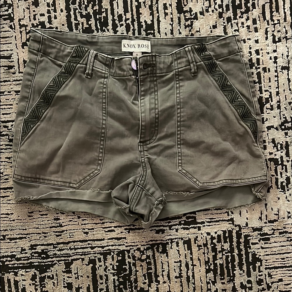 Knox Rose Green Cargo Shorts Versatile Comfort